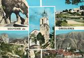 06 Alpe Maritime / CPSM FRANCE 06 "Souvenir de Gréolières "