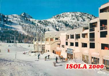 / CPSM FRANCE 06 "Isola 2000, un aspect de la station d'Hiver"