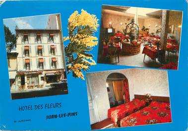 / CPSM FRANCE 06 "Juan les Pins, hôtel des Fleurs"