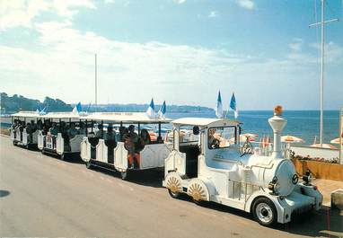 / CPSM FRANCE 06 "Antibes Juan les Pins, le Petit train"