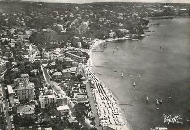 / CPSM FRANCE 06 "Juan les Pins, les plages et le littoral"