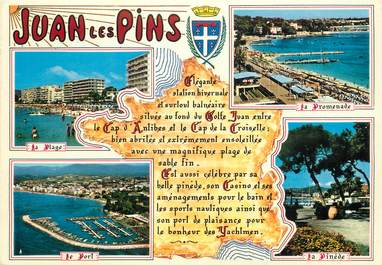 / CPSM FRANCE 06 "Souvenir de Juan les Pins"