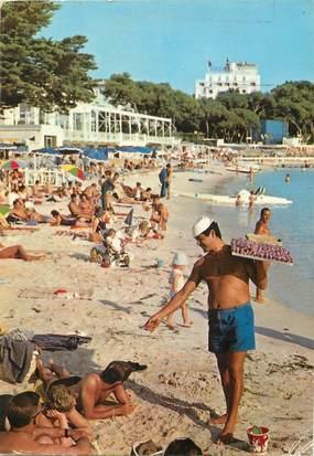 / CPSM FRANCE 06 "Juan les Pins, les plages"