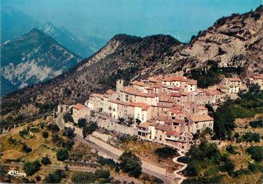 / CPSM FRANCE 06 "Les Ferres, vue générale aérienne"