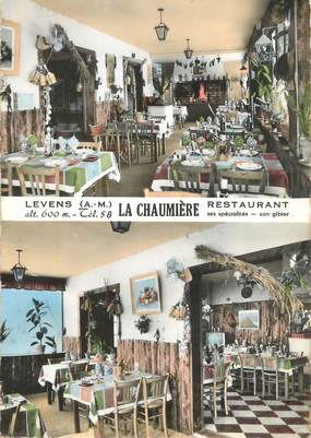 / CPSM FRANCE 06 "Levens, restaurant La Chaumière"