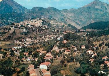 / CPSM FRANCE 06  "Levens, vue générale aérienne"