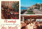 06 Alpe Maritime / CPSM FRANCE 06 "Menton, l'Hermitage, restaurant chez Mireille"