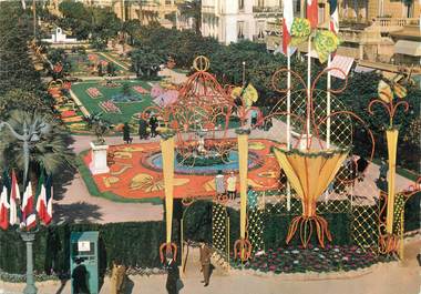 / CPSM FRANCE 06 "Menton, fête du citron, les grands jardins décorés"