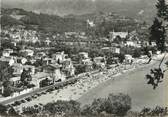 06 Alpe Maritime / CPSM FRANCE 06 "Menton Carnolès, la plage et la promenade "