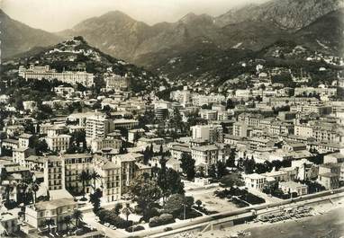 / CPSM FRANCE 06 "Menton, vue aérienne sur la ville"