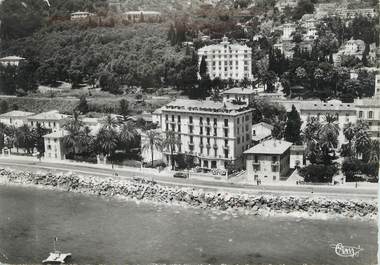 / CPSM FRANCE 06 "Menton, vue aérienne sur le Beau Rivage Grand Hôtel"