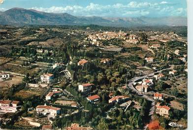 / CPSM FRANCE 06 " Mougins, vue générale aérienne"