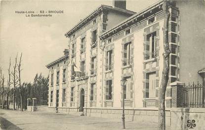 CPA FRANCE 83 "Brioude, la Gendarmerie"