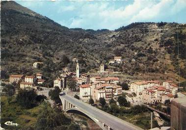 / CPSM FRANCE 06 "Roquebillière, vue panoramique sur Roquebillière Vieux"