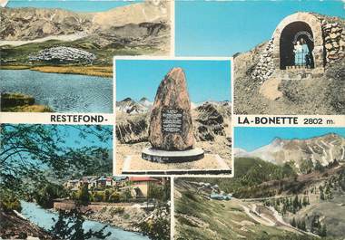 / CPSM FRANCE 06 "Restefond La Bonette"