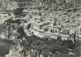 Europe / CPSM MONACO "Vue aérienne sur la Cathédrale, le château"