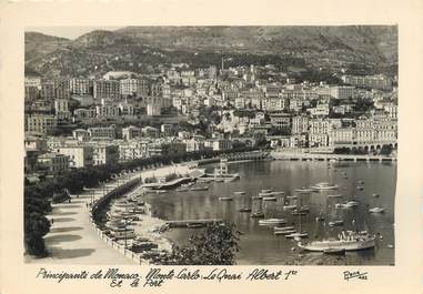 / CPSM MONACO "Monté Carlo, le quai Albert 1er