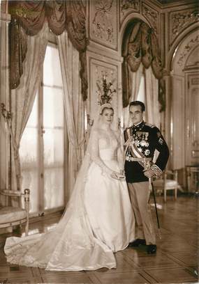 / CPSM MONACO "Le Prince Rainier III et la Princesse Grace de Monaco"