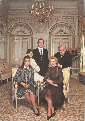 / CPSM MONACO   "Famille princière"