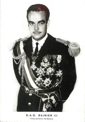 / CPSM MONACO "S.A.S., le Prince Rainier III"