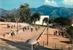 / CPSM FRANCE 06 "Roquebrune Cap Martin, jeux de Boules"