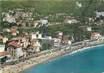 / CPSM FRANCE 06 "Roquebrune Cap Martin, la plage et la promenade"