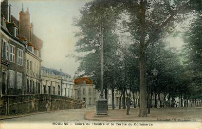 CPA FRANCE 03 "Moulins, cours du Théâtre"