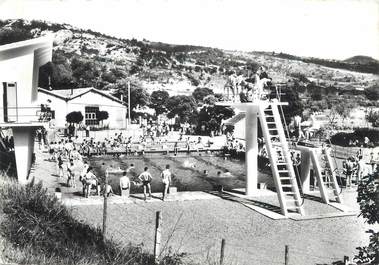 / CPSM FRANCE 11 "Alet les Bains, la piscine"