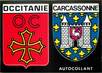 / CPSM FRANCE 11 "Carcassonne" / AUTOCOLLANT