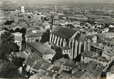 / CPSM FRANCE 11 "Castelnaudary, collégiale Saint Michel "