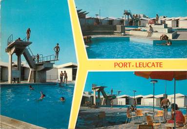 / CPSM FRANCE 11 "Port Leucate, la piscine"