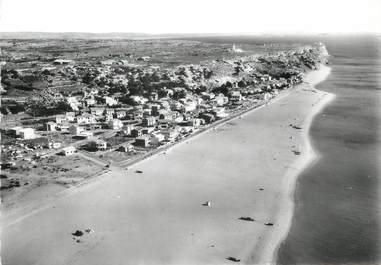 / CPSM FRANCE 11 "Leucate plage, vue générale aérienne"