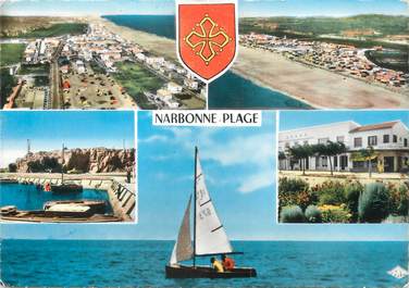 / CPSM FRANCE 11 " Narbonne Plage "