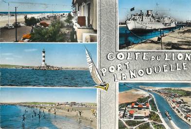 / CPSM FRANCE 11 "Port La Nouvelle, Golfe du Lion"