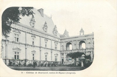 / CPA FRANCE 12 "Château de Bournazel, canton de Rignac"