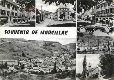 / CPSM FRANCE 12 "Marcillac, souvenir"