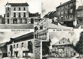 12 Aveyron / CPSM FRANCE 12 "Rieupeyroux et ses hôtels"