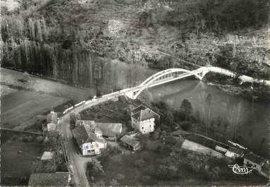 / CPSM FRANCE 12 "Port d'Agres, le pont et l'hôtel du pont"