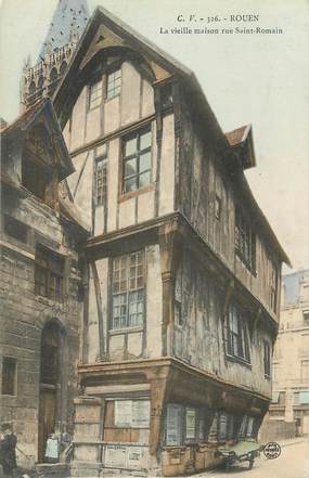 CPA FRANCE 76 "Rouen, rue Saint Romain"