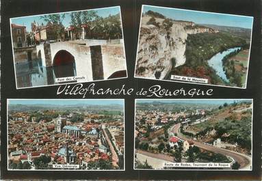 / CPSM FRANCE 12 " Villefranche de Rouergue "