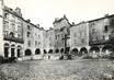 / CPSM FRANCE 12 "Villefranche de Rouergue, place Notre Dame"