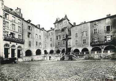 / CPSM FRANCE 12 "Villefranche de Rouergue, place Notre Dame"