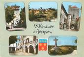 12 Aveyron / CPSM FRANCE 12 "Villeneuve d'Aveyron"