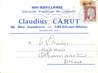 / CPSM FRANCE 13 "Arles, Claudius Carut" / BOURRELLERIE / CARTE PUBLICITAIRE
