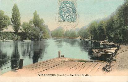 CPA FRANCE 78 "Villennes, le Port Bodin"