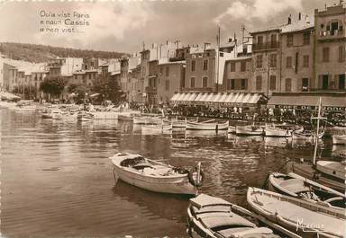 / CPSM FRANCE 13 "Cassis sur Mer, le quai des Baux"