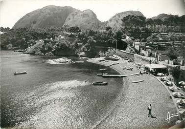 / CPSM FRANCE 13 "La Ciotat,  plage du Mugel"