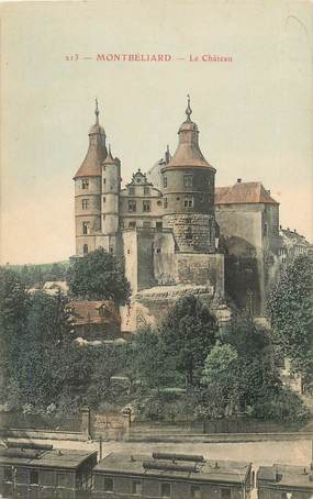 CPA FRANCE 25 "Montbéliard, vue du  chateau"