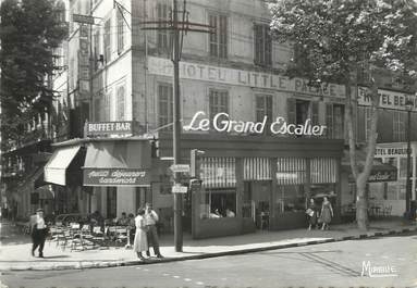 / CPSM FRANCE 13 "Marseille, buffet du Grand Escalier de la gare de Saint Charles"
