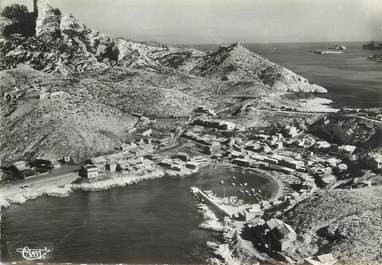 / CPSM FRANCE 13 "Marseille Les Goudes, vue aérienne"